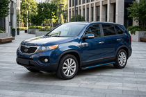 Kia Sorento II XM 2009-2014 Praguri Laterale Maya Blue (2 buc, Aluminiu) 2013-2016 foto 1