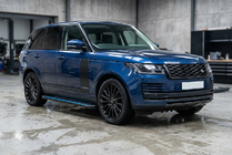 Range Rover IV L405 2013-2021 Praguri Laterale Maya Blue (2 buc, Aluminiu) foto 1