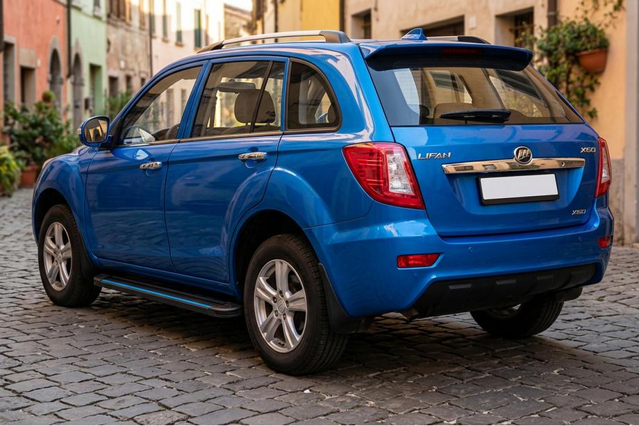 Lifan X60 2011- Praguri Laterale Maya Blue (2 buc, Aluminiu) Image