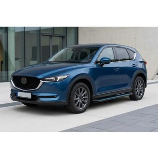 Praguri Laterale Maya Blue (2 buc, Aluminiu) Mazda CX-5 2017–2025 foto 1