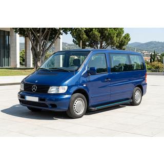 Praguri Laterale Maya Blue (2 buc, Aluminiu) Mercedes Vito W638 1996-2003 foto 1