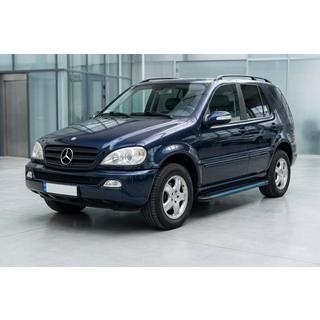 Praguri Laterale Maya Blue (2 buc, Aluminiu) Mercedes ML W163 1997-2005 foto 1