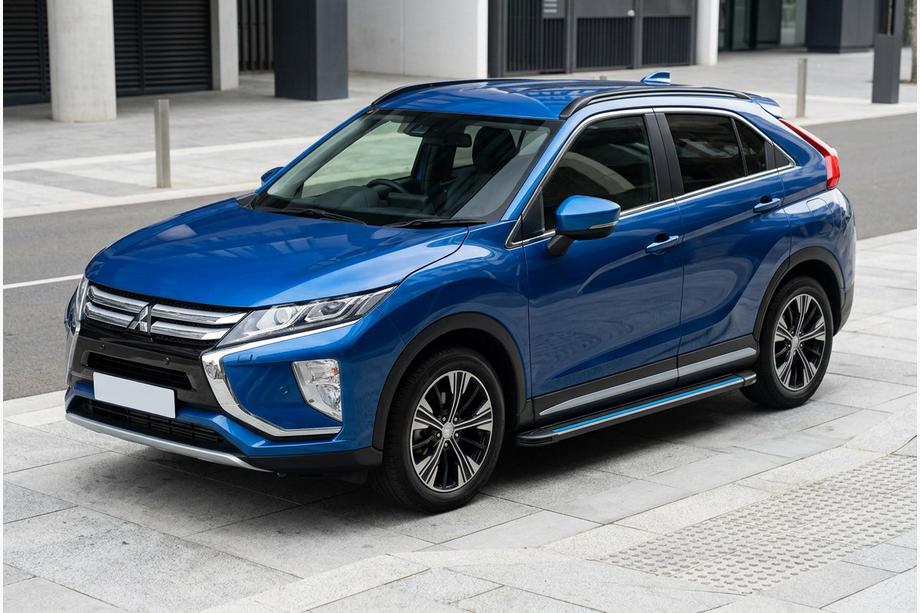 Mitsubishi Eclipse Cross 2017- Praguri Laterale Maya Blue (2 buc, Aluminiu) Image