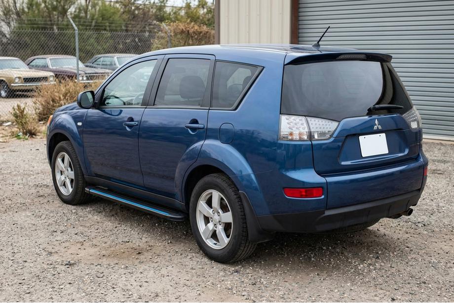 Mitsubishi Outlander 2006-2012 Praguri Laterale Maya Blue (2 buc, Aluminiu) Foto 1
