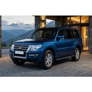 Praguri Laterale Maya Blue (2 buc, Aluminiu) Mitsubishi Pajero Wagon IV 2006-2021 foto 1