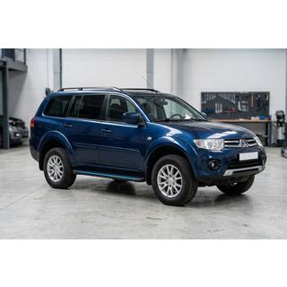 Praguri Laterale Maya Blue (2 buc, Aluminiu) Mitsubishi Pajero Sport 2008-2015 foto 1