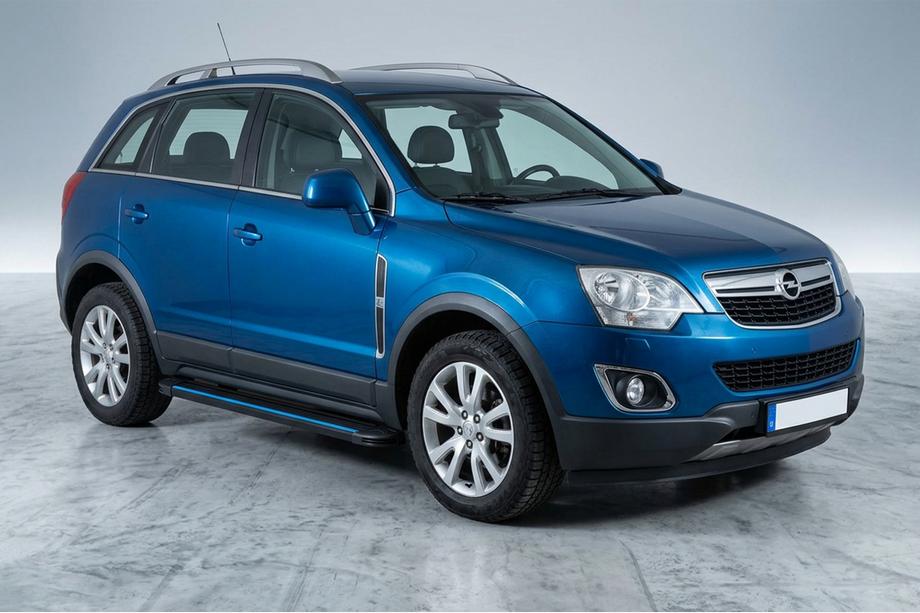 Opel Antara 2006-2017 Praguri Laterale Maya Blue (2 buc, Aluminiu) Image