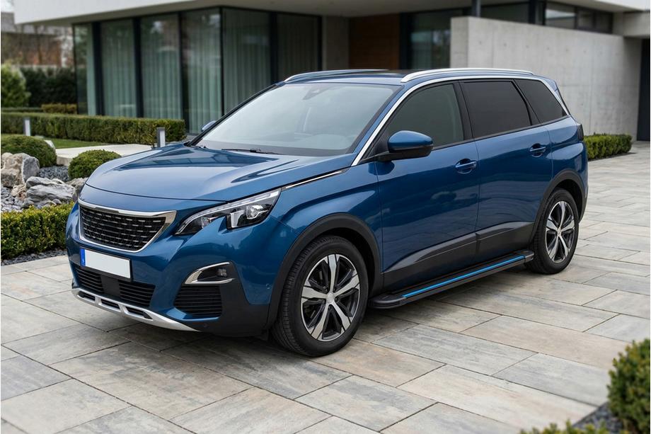 Peugeot 5008 2016-2023 Praguri Laterale Maya Blue (2 buc, Aluminiu) Foto 1