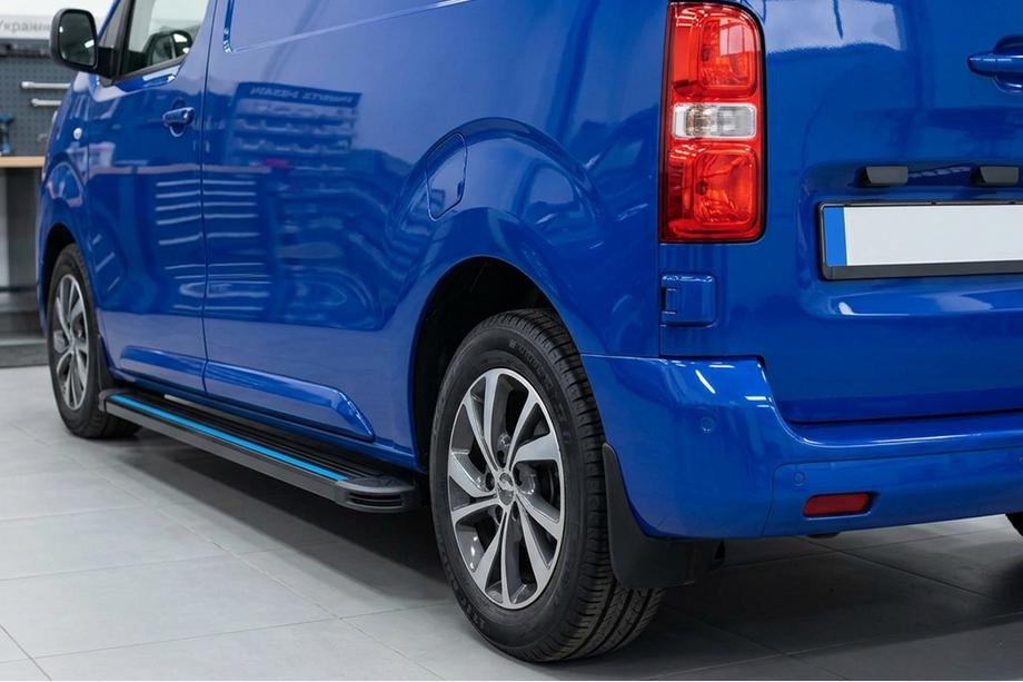 Peugeot Expert 2017- Praguri Laterale Maya Blue (2 buc, Aluminiu) Image