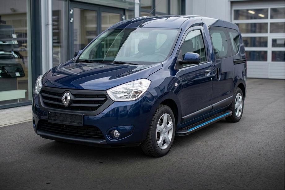 Renault Dokker 2013-2022 Praguri Laterale Maya Blue (2 buc, Aluminiu) Foto 1
