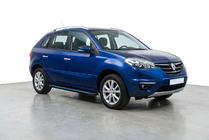 Renault Koleos 2008-2016 Praguri Laterale Maya Blue (2 buc, Aluminiu) foto 1