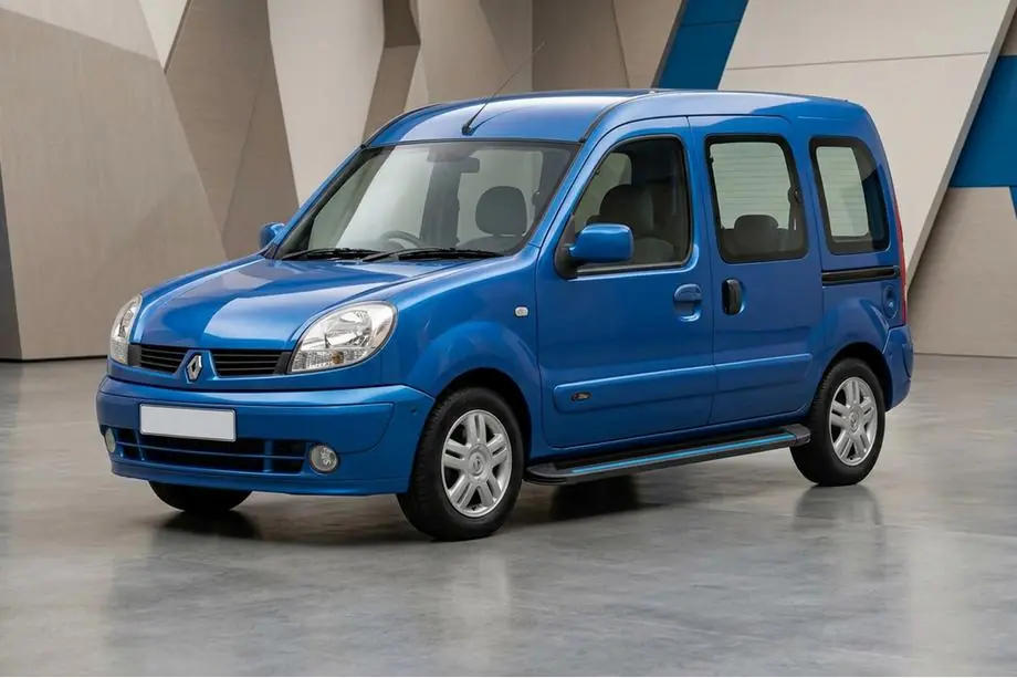 Renault Kangoo 1998-2008 Praguri Laterale Maya Blue (2 buc, Aluminiu) Image