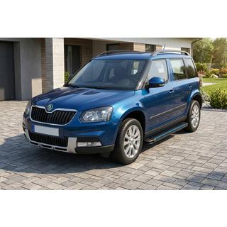 Praguri Laterale Maya Blue (2 buc, Aluminiu) Skoda Yeti 2009-2017 foto 1