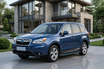 Subaru Forester 2013-2018 Praguri Laterale Maya Blue (2 buc, Aluminiu) foto 1