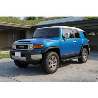 Praguri Laterale Maya Blue (2 buc, Aluminiu) Toyota FJ Cruiser 2006-2022 foto 1