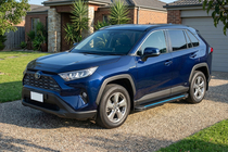 Toyota Rav 4 2019–2025 Praguri Laterale Maya Blue (2 buc, Aluminiu) foto 1
