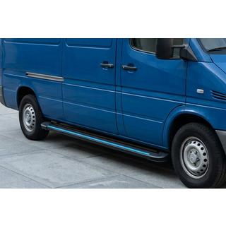 Praguri Laterale Maya Blue (2 buc, Aluminiu) foto 1
