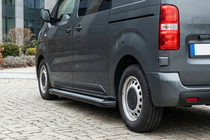 Citroen Jumpy 2007–2017 Praguri Laterale New Vision Black (2 buc, Aluminiu) foto 1