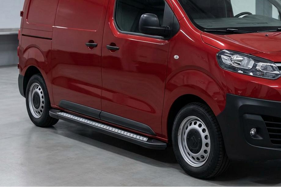 Citroen Jumpy/Dispatch 2017- Praguri Laterale Vision New Black (2 buc, Aluminiu) Image