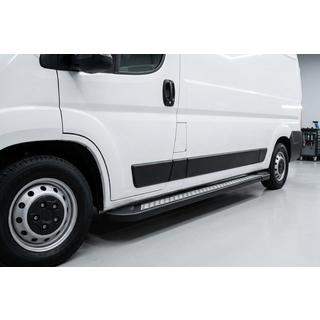 Praguri Laterale New Vision Black (2 buc, Aluminiu) foto 1