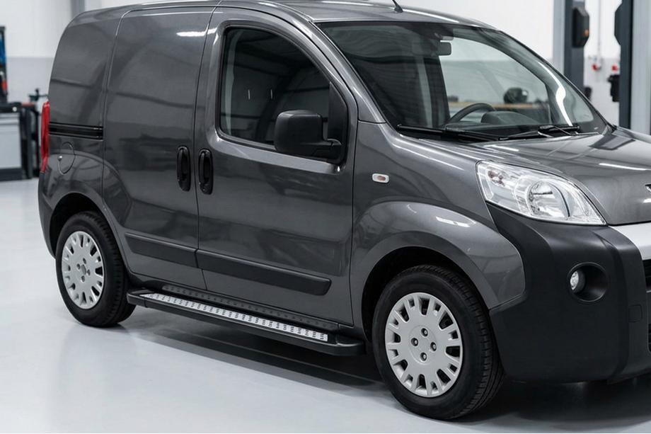 Citroen Nemo 2007-2017 Praguri Laterale New Vision Black (2 buc, Aluminiu) Foto 1