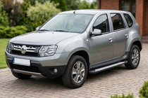 Dacia Duster 2008-2018 Praguri Laterale New Vision Black (2 buc, Aluminiu) foto 1