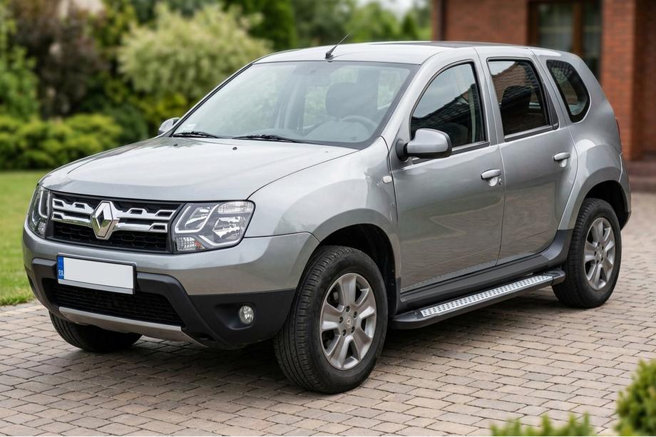 Dacia Duster 2008-2018 Praguri Laterale New Vision Black (2 buc, Aluminiu) Image