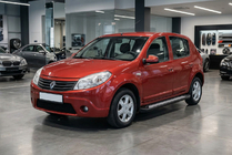 Dacia Sandero 2007-2013 Praguri Laterale New Vision Black (2 buc, Aluminiu) foto 1