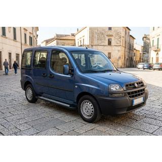 Praguri Laterale New Vision Black (2 buc, Aluminiu) Fiat Doblo I 2005-2010 foto 1