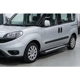 Praguri Laterale New Vision Black (2 buc, Aluminiu) foto 1