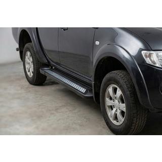 Praguri Laterale New Vision Black (2 buc, Aluminiu) Fiat Fullback 2016- foto 1