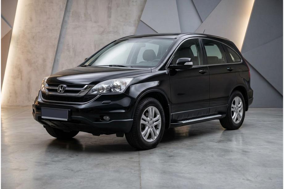 Honda CRV 2007-2011 Praguri Laterale New Vision Black (2 buc, Aluminiu) Foto 1