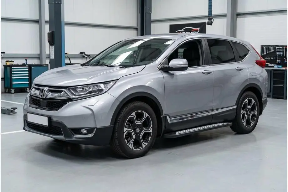 Honda CRV 2017-2022 Praguri Laterale New Vision Black (2 buc, Aluminiu) Foto 1