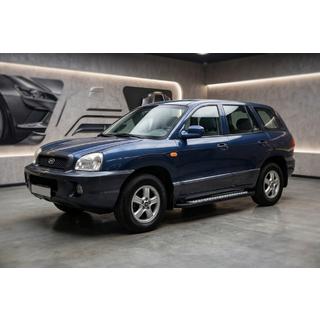 Praguri Laterale New Vision Black (2 buc, Aluminiu) Hyundai Santa Fe 1 2000-2006 foto 1
