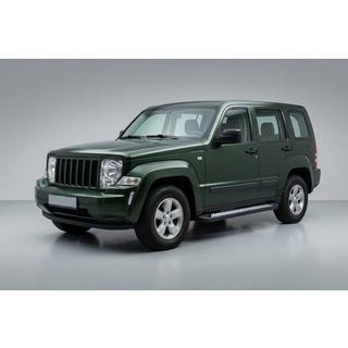 Praguri Laterale Vision New Black (2 buc, Aluminiu) Jeep Cherokee/Liberty 2007-2013 foto 1