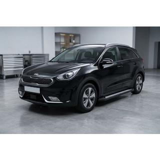 Praguri Laterale New Vision Black (2 buc, Aluminiu) Kia Niro 2016–2021 foto 1