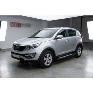 Praguri Laterale New Vision Black (2 buc, Aluminiu) Kia Sportage 2010-2015 foto 1