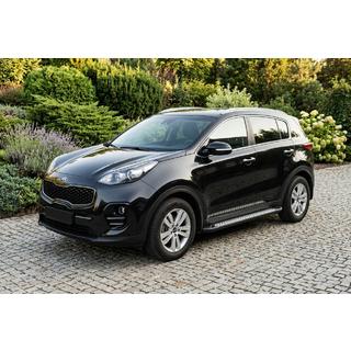 Praguri Laterale New Vision Black (2 buc, Aluminiu) Kia Sportage 2015-2021 foto 1