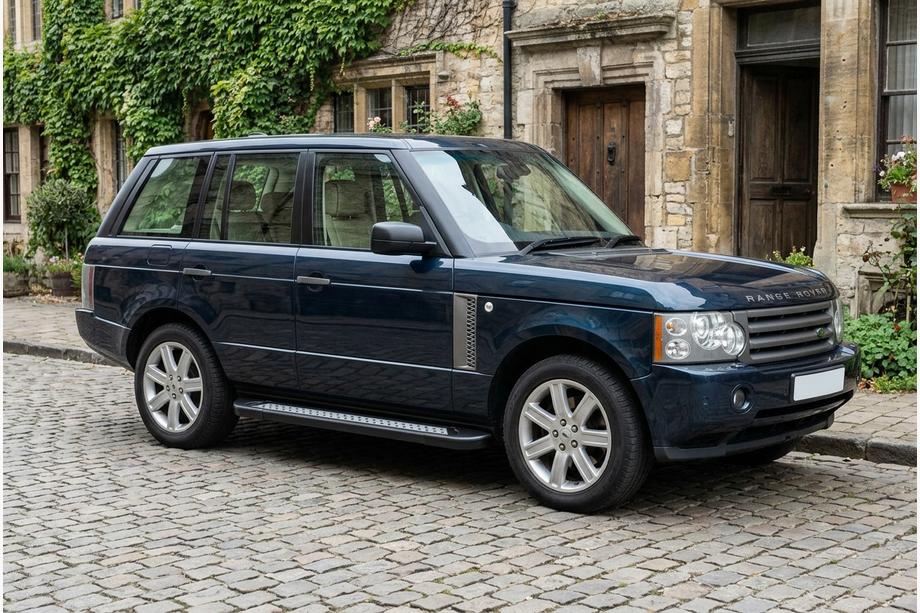 Range Rover III L322 2002-2012 Praguri Laterale New Vision Black (2 buc, Aluminiu) Foto 1