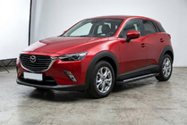 Mazda CX-3 2015- Praguri Laterale Vision New Black (2 buc, Aluminiu) foto 1