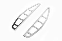 Fiat Doblo I 2001-2005 Capace cromate pentru stopuri (2 buc, inox) Carmos - Otel Inoxidabil Turcesc foto 3