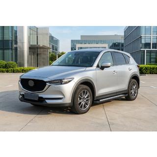 Praguri Laterale New Vision Black (2 buc, Aluminiu) Mazda CX-5 2017–2025 foto 1