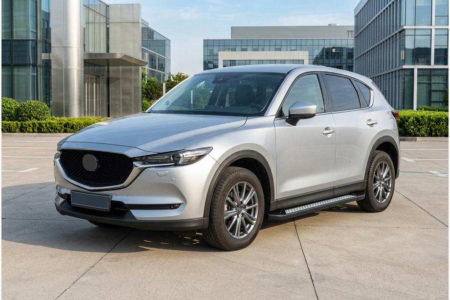 Mazda CX-5 2017–2025 Praguri Laterale New Vision Black (2 buc, Aluminiu) Foto 1