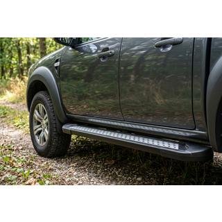 Praguri Laterale New Vision Black (2 buc, Aluminiu) foto 1