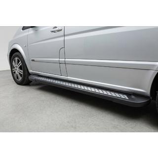 Praguri Laterale New Vision Black (2 buc, Aluminiu) foto 1