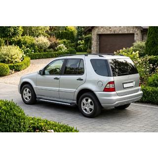 Praguri Laterale New Vision Black (2 buc, Aluminiu) Mercedes ML W163 1997-2005 foto 1