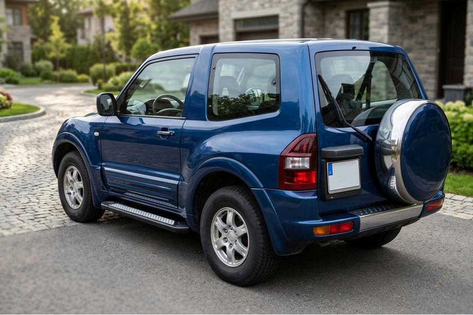 Mitsubishi Pajero Wagon III 1999-2006 Praguri Laterale New Vision Black (2 buc, Aluminiu) Foto 1