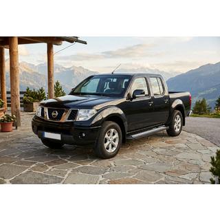 Praguri Laterale New Vision Black (2 buc, Aluminiu) Nissan Navara 2006-2015 foto 1