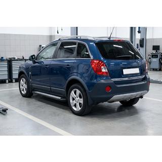 Praguri Laterale Vision New Black (2 buc, Aluminiu) Opel Antara 2006-2017 foto 1