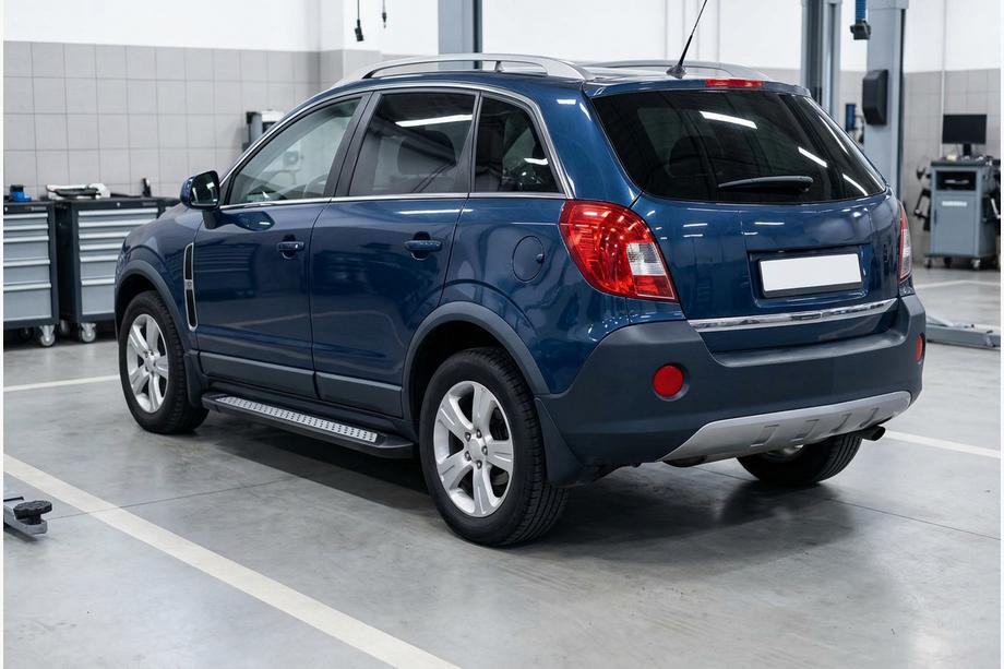 Opel Antara 2006-2017 Praguri Laterale Vision New Black (2 buc, Aluminiu) Image